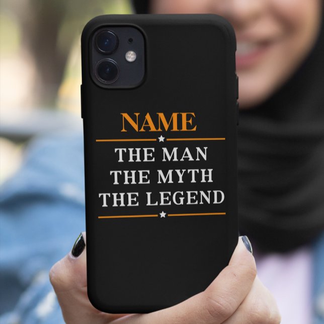 Personalised Name The Man The Myth The Legend Case-Mate iPhone Case (Creator Uploaded)