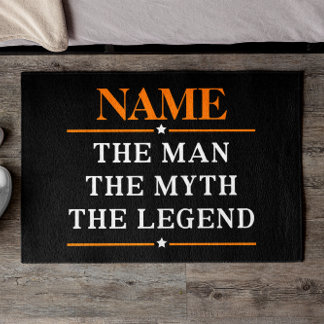 Personalised Name The Man The Myth The Legend Doormat