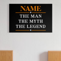Personalised Name The Man The Myth The Legend