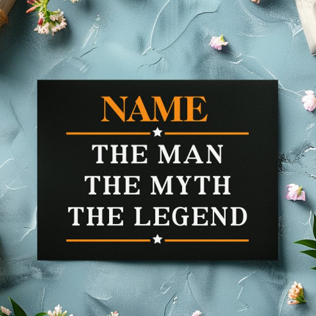 Personalised Name The Man The Myth The Legend Post-it Notes (Creator Uploaded)