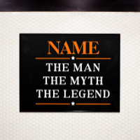 Personalised Name The Man The Myth The Legend