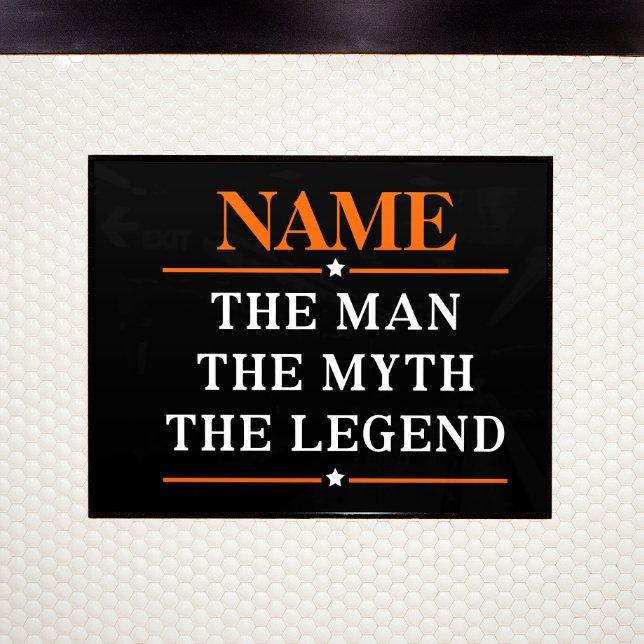 Personalised Name The Man The Myth The Legend Poster (Creator Uploaded)