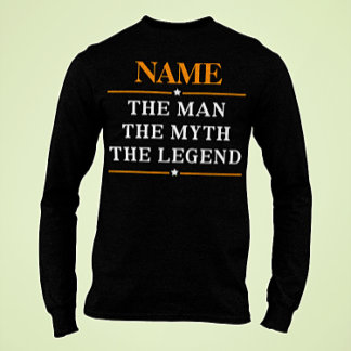 Personalised Name The Man The Myth The Legend T-Shirt