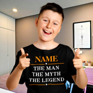 Personalised Name The Man The Myth The Legend T-Shirt