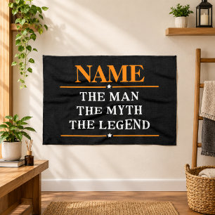 Personalised Name The Man The Myth The Legend Tea Towel