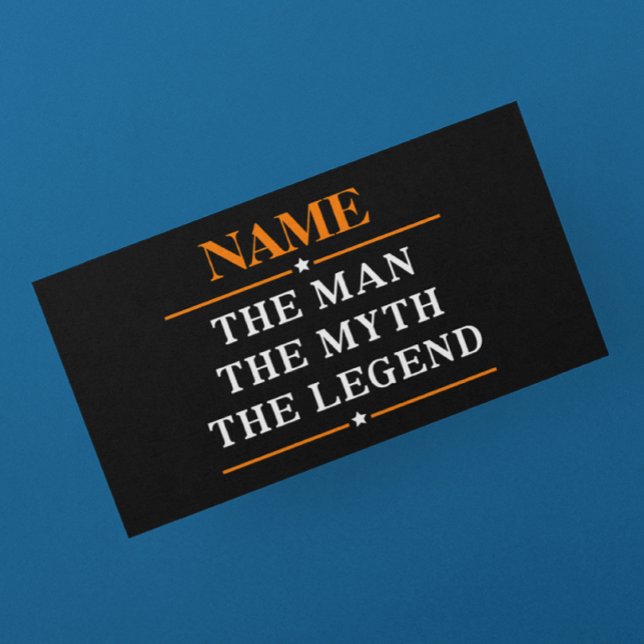 Personalised Name The Man The Myth The Legend Tissue Paper (Creator Uploaded)