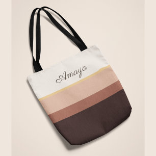 Personalised Name Tote – Elegant Signature Style Bag