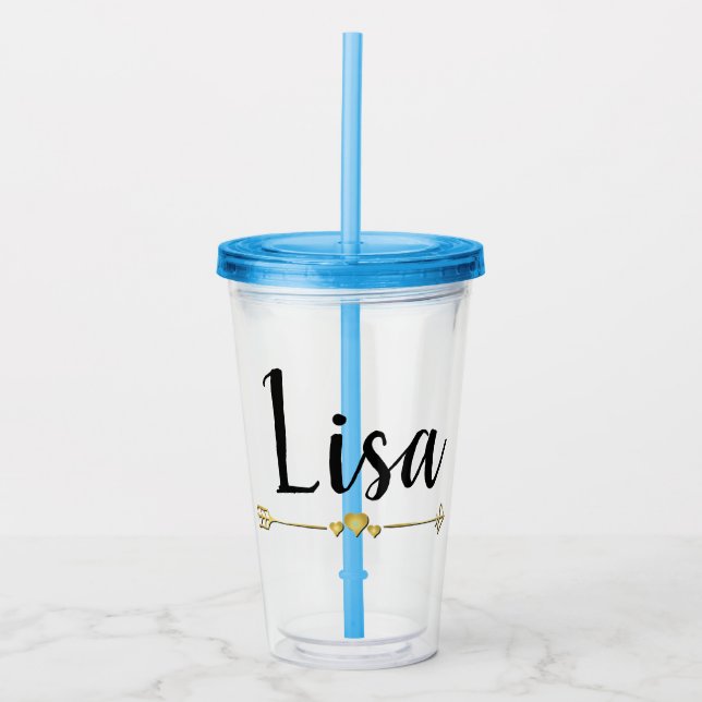 personalised name tumbler (Front)