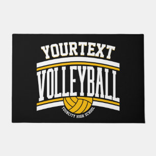 Personalised NAME Volleyball Player School Team Doormat