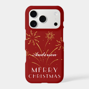 Personalised Name Warm Merry Christmas Decorative