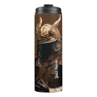 Personalised Name Warrior Armour Thermal Tumbler