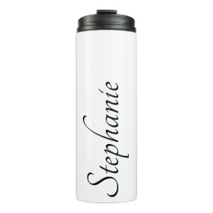 Personalised Name Wedding Gift  Thermal Tumbler