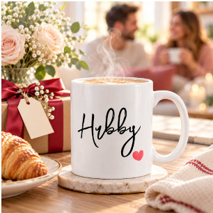 Personalised Name with Heart Custom Gift  Coffee Mug