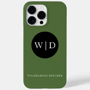 Personalised Name with Monogram Case-Mate iPhone 14 Pro Max Case