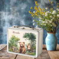 Personalised Name Woodland Animals