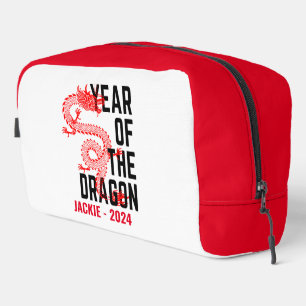 Personalised Name Year of the Dragon Birth Year Dopp Kit
