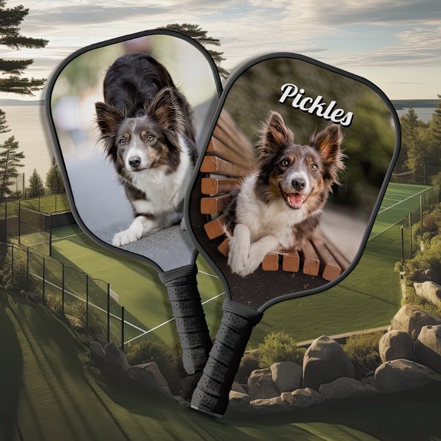 Personalised Name Your Dog Photo Pickleball Paddle (Creator Uploaded)