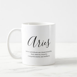 Personalised Name ,zodiac sign, traits mug