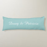 Personalised Names Couple Body Cushion<br><div class="desc">Personalised Names Couple</div>