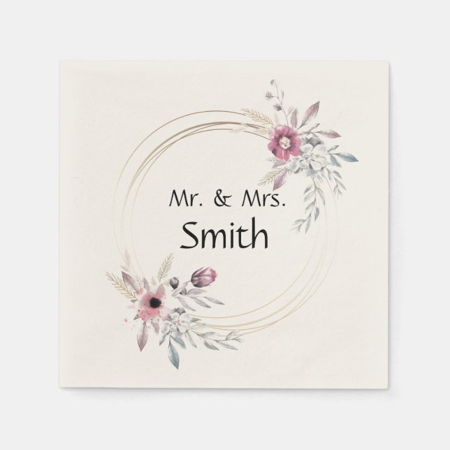 Personalised Napkin (Front)