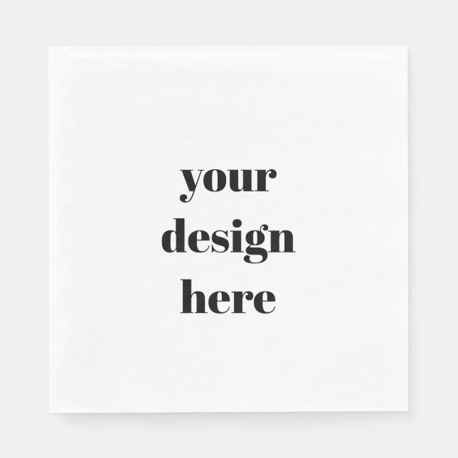 Personalised  napkin (Front)