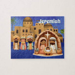 Personalised Nativity Jigsaw Puzzle