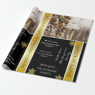 Personalised Natural Christmas Wrapping Paper