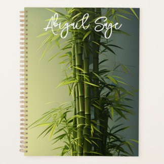 Personalised Natural Lucky Bamboo Planner