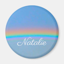 Personalised natural real rainbow