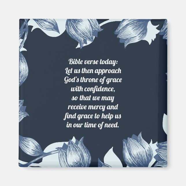 Personalised Nature Art for Serene Decor  Magnet (Front)