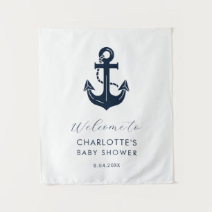 Personalised Nautical Sailor Mum-to-be Tapestry