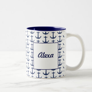 Personalised Nautical Theme Mug