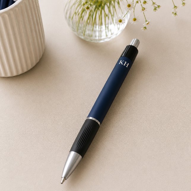 Personalised Navy Blue Monogram Writing (Creator Uploaded)