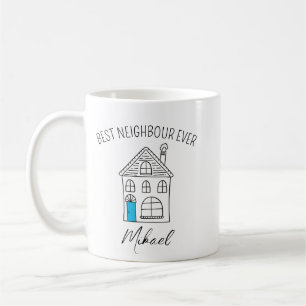 Personalised Neighbour Mug, Neighbour Gift for a C Coffee Mug