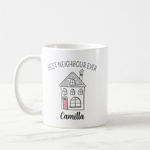Personalised Neighbour Mug, Neighbour Gift for a C Coffee Mug