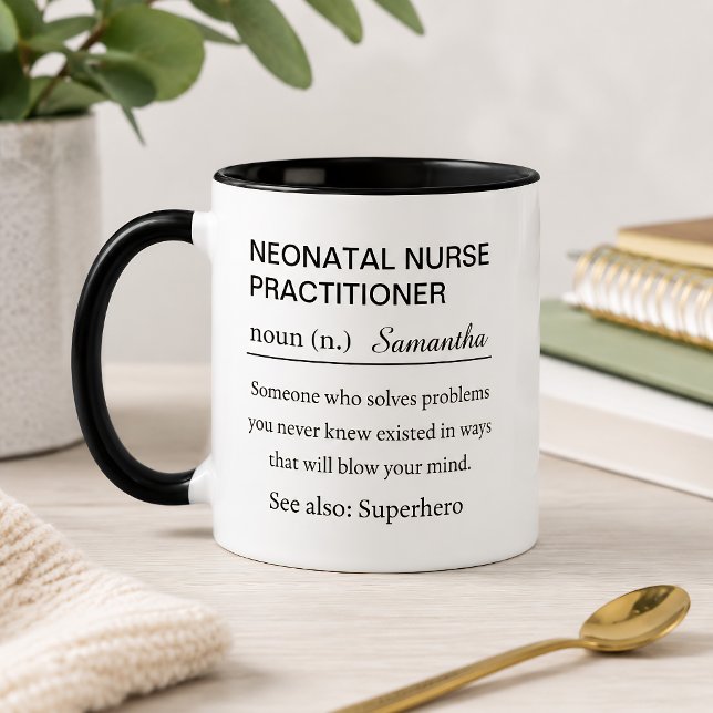 Personalised Neonatal Nurse Practitioner Mug (Creator Uploaded)