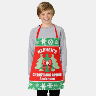 Personalised Nephew's Christmas Gift Apron