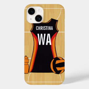 Personalised netball device case