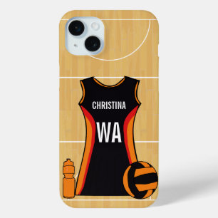 Personalised netball device case
