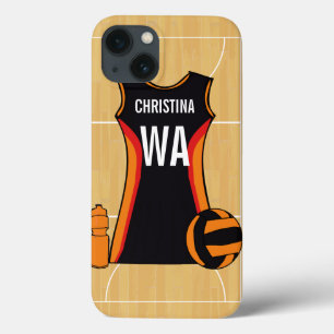 Personalised netball device case