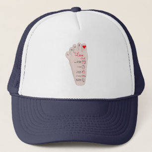Personalised New Baby Gift Birth Stats Details Trucker Hat