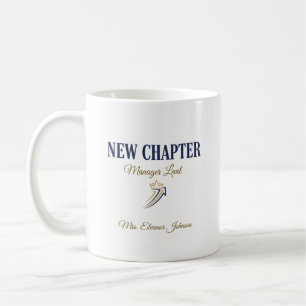 Personalised New Chapter Manager Level Promotion Coffee Mug
