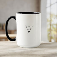Personalised New Dad  Cute First Time Father
