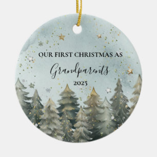 Personalised New Grandparents Ornament