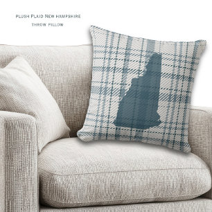 Personalised New Hampshire Granite State Home Deco Cushion