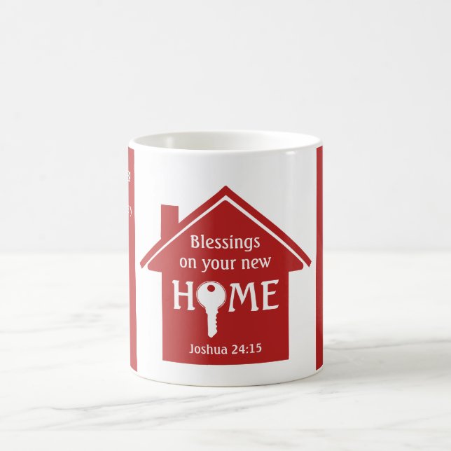 Personalised New Home Coffee Mug (Center)