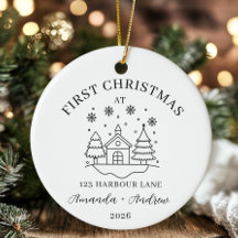Personalised New Home Couples Gift Christmas