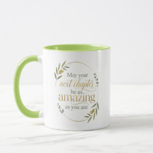 Personalised New Job Wishes for Coworker Mug