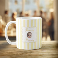Personalised New Mum Baby Name Face Photo