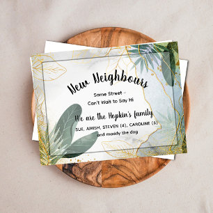 Personalised New Neighbour Introduction Card – Mee